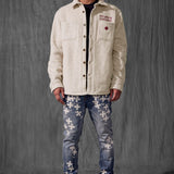 Paradise Wool Shacket (Cream)