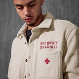 Paradise Wool Shacket (Cream)