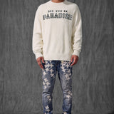 Plush Crewneck Sweater (Bone)