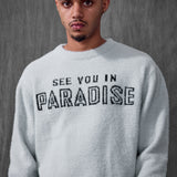 Plush Crewneck Sweater (Grey)