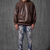 The Wild One Pullover Hoodie (Brown)