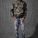 The Wild One Camo Pullover Hoodie (Vintage Camo)