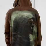The Reaper Pullover Hoodie (Brown)