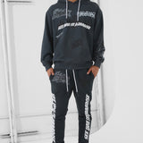 The Reaper Stacked Sweatpants (Charcoal)