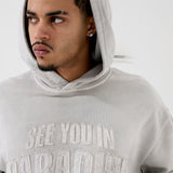 Oasis Washed Pullover Hoodie (Grey)
