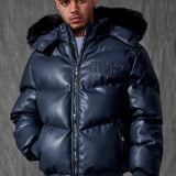 The Wild One Puffer Jacket (Navy)