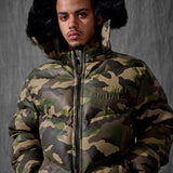 The Wild One Camo Puffer Jacket (Vintage Camo)
