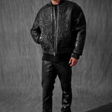 Sinister Bomber Jacket (Black)