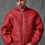 Sinister Bomber Jacket (Red)