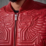 Sinister Bomber Jacket (Red)