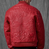 Sinister Bomber Jacket (Red)