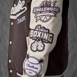 Paradise Team Varsity Jacket (Chocolate)