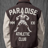 Paradise Team Varsity Jacket (Chocolate)