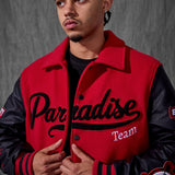 Paradise Team Varsity Jacket (Red)