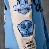 Paradise Team Varsity Jacket (Sky Blue)