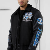 Motor City Varsity Jacket (Black)