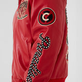 Windy City Varsity Jacket (Red)
