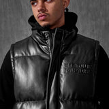 The Wild One Puffer Vest (Black)