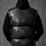 The Wild One Puffer Vest (Black)