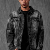 Limelight Denim Trucker Jacket (Black Shadow)