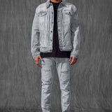 Limelight Denim Trucker Jacket (Cement Wash)