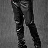 Skinny Stacked Inferno Pants (Black)