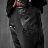 Skinny Stacked Inferno Pants (Black)