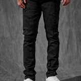 Slim Taper Limelight Denim (Jet Black)