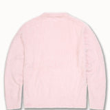 Plush Crewneck Sweater (Light Pink)