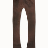 The Reaper Stacked Sweatpants (Brown)