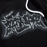 The Reaper Stacked Sweatpants (Jet Black)