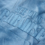 Oasis Washed Pullover Hoodie (Blue)