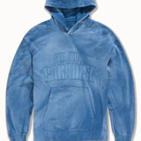 Oasis Washed Pullover Hoodie (Blue)