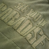 Oasis Washed Pullover Hoodie (Olive)