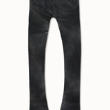 Oasis Washed Stacked Sweatpants (Black Shadow)