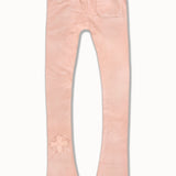 Oasis Washed Stacked Sweatpants (Dusty Rose)