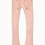Oasis Washed Stacked Sweatpants (Dusty Rose)