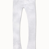 Oasis Washed Stacked Sweatpants (Grey)