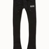 SYIP Washed Stacked Sweatpants (Jet Black)