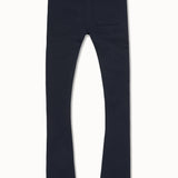 Kids SYIP Tonal Stacked Sweatpants (Navy)