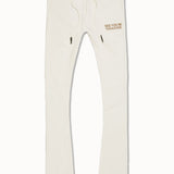 Big Men's SYIP Tonal Stacked Sweatpants (Bone)