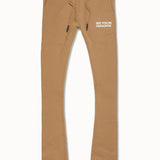 Big Men's SYIP Tonal Stacked Sweatpants (Mocha)