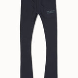 Big Men's SYIP Tonal Stacked Sweatpants (Navy)
