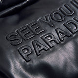 Kids The Wild One Puffer Jacket (Black)