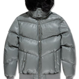 The Wild One Puffer Jacket (Charcoal)