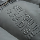 The Wild One Puffer Jacket (Charcoal)