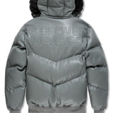 The Wild One Puffer Jacket (Charcoal)