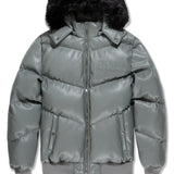 The Wild One Puffer Jacket (Charcoal)