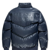 The Wild One Puffer Jacket (Navy)