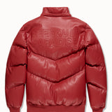 The Wild One Puffer Jacket (Red)